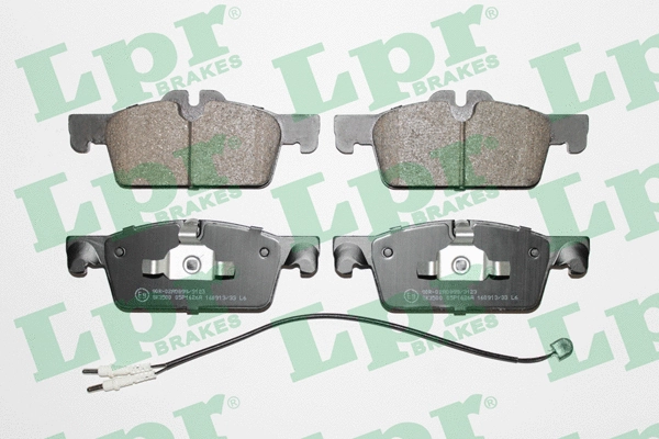 Brake Pad Set, disc brake (05P1626A)
