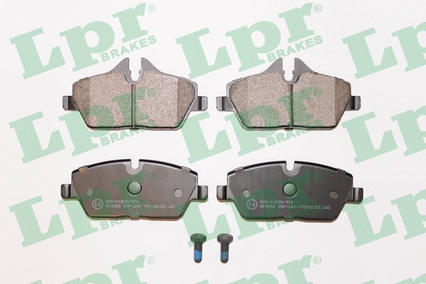 Brake Pad Set, disc brake (05P1241)