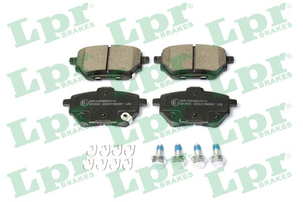 Brake Pad Set, disc brake (05P2251)