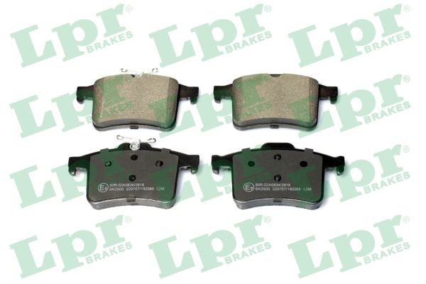 Brake Pad Set, disc brake (05P2085)
