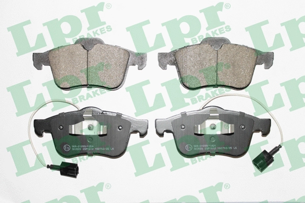 Brake Pad Set, disc brake (05P1612)