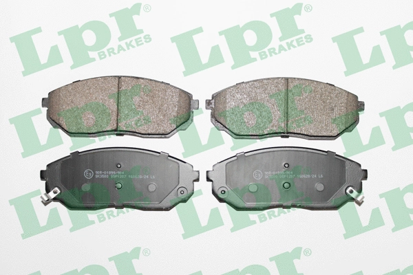 Brake Pad Set, disc brake (05P1207)