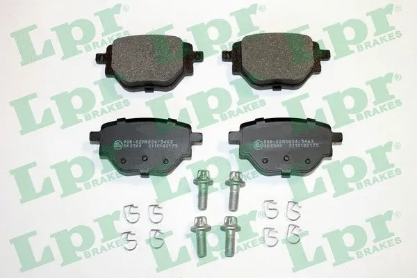 Brake Pad Set, disc brake (05P2175)