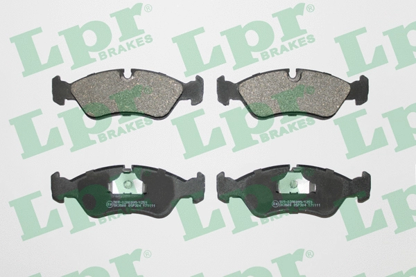 Brake Pad Set, disc brake (05P304)