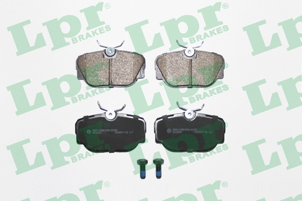 Brake Pad Set, disc brake (05P739)