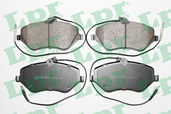 Brake Pad Set, disc brake (05P1202)