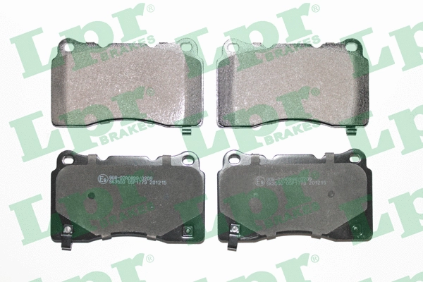 Brake Pad Set, disc brake (05P1773)