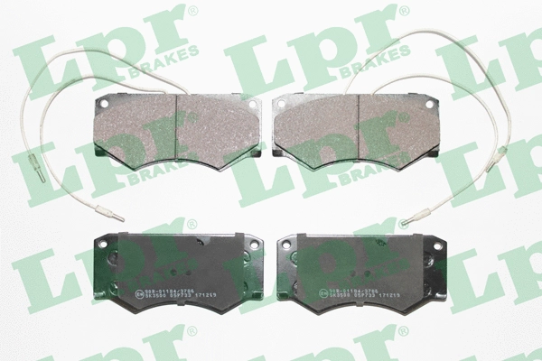 Brake Pad Set, disc brake (05P733)