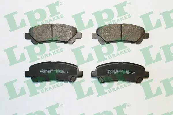 Brake Pad Set, disc brake (05P1694)