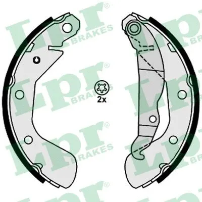 Brake Shoe Set (08130)