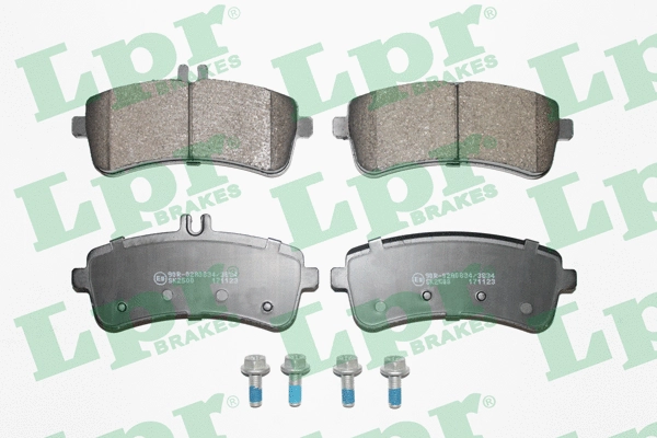 Brake Pad Set, disc brake (05P1970)