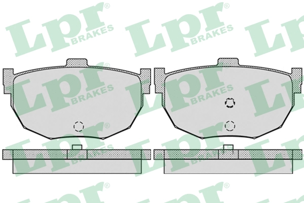 Brake Pad Set, disc brake (05P960)