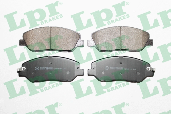 Brake Pad Set, disc brake (05P1382)