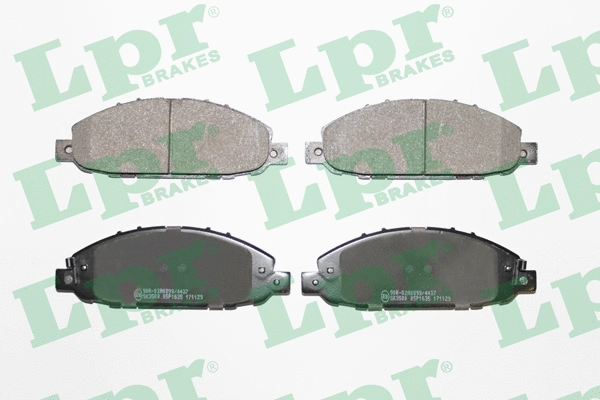 Brake Pad Set, disc brake (05P1635)