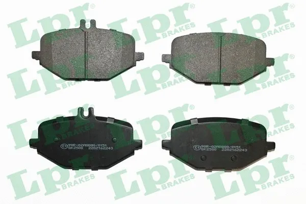Brake Pad Set, disc brake (05P2243)
