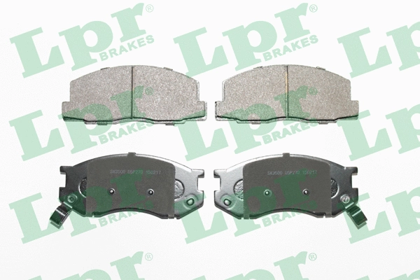 Brake Pad Set, disc brake (05P270)