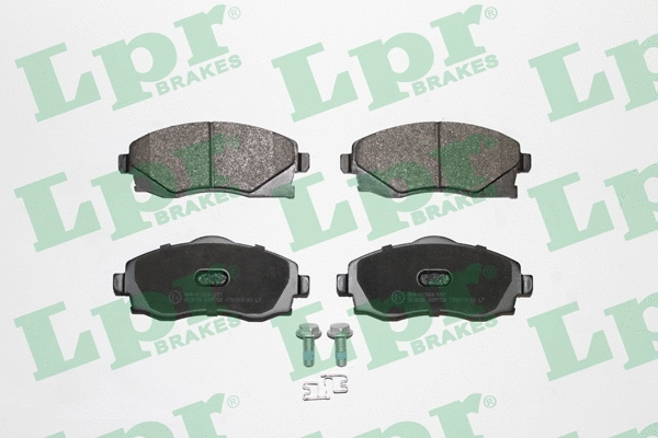 Brake Pad Set, disc brake (05P758)