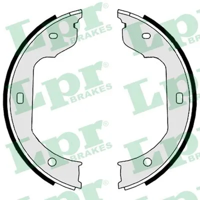 Brake Shoe Set, parking brake (09110)