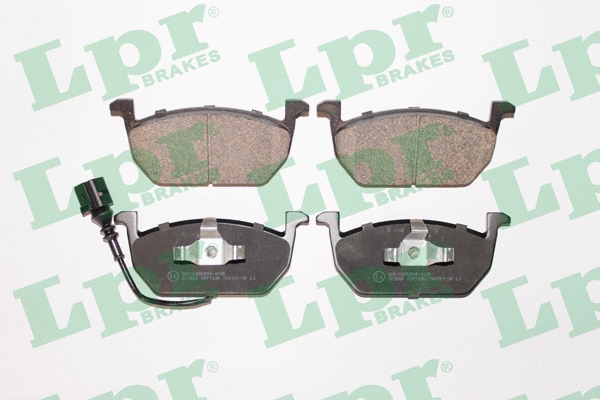 Brake Pad Set, disc brake (05P1836)