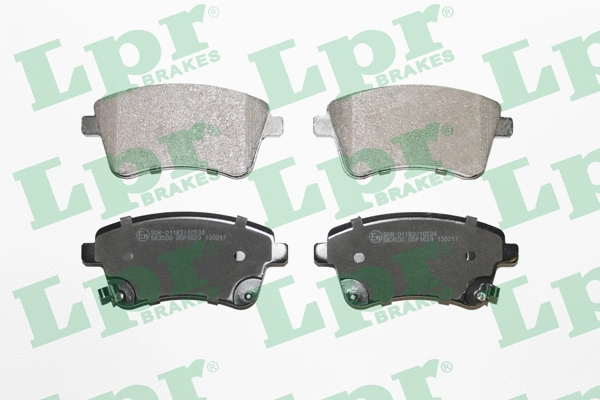 Brake Pad Set, disc brake (05P1623)