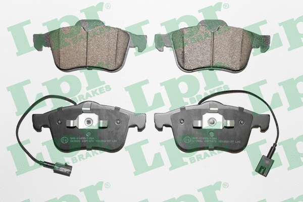 Brake Pad Set, disc brake (05P1470)