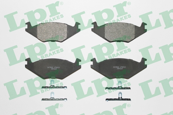 Brake Pad Set, disc brake (05P223)