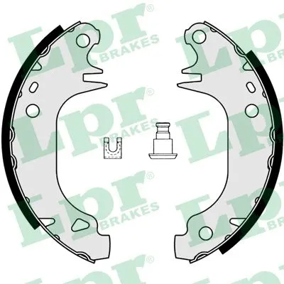 Brake Shoe Set (02900)