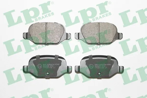 Brake Pad Set, disc brake (05P872)