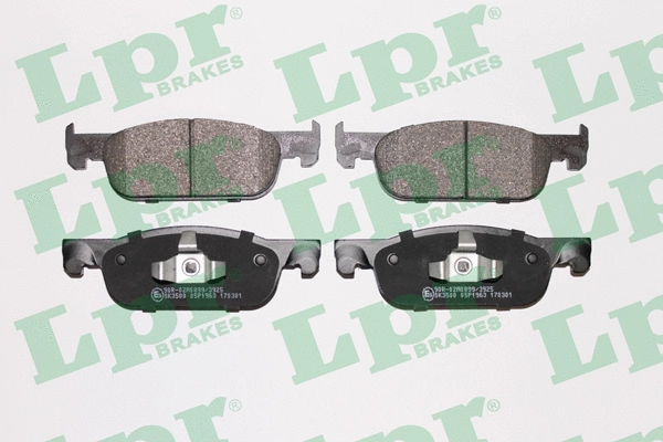 Brake Pad Set, disc brake (05P1963)