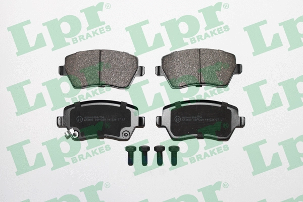 Brake Pad Set, disc brake (05P1229)