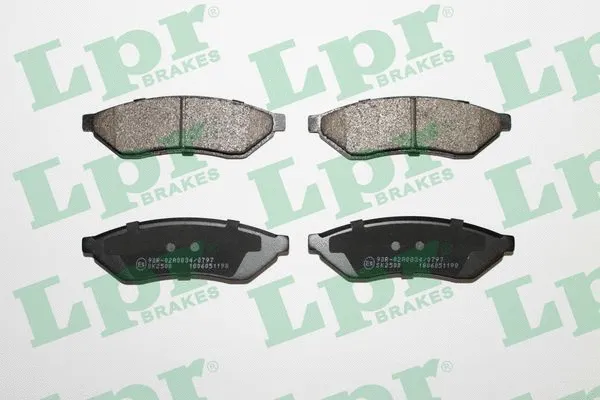 Brake Pad Set, disc brake (05P1198)
