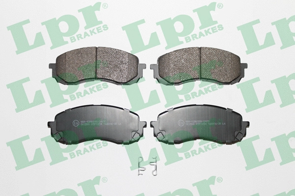 Brake Pad Set, disc brake (05P1454)