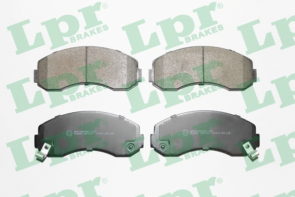 Brake Pad Set, disc brake (05P1007)