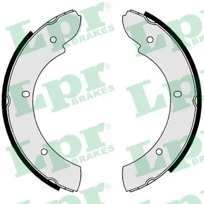 Brake Shoe Set, parking brake (08810)