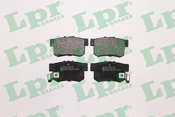 Brake Pad Set, disc brake (05P1014)
