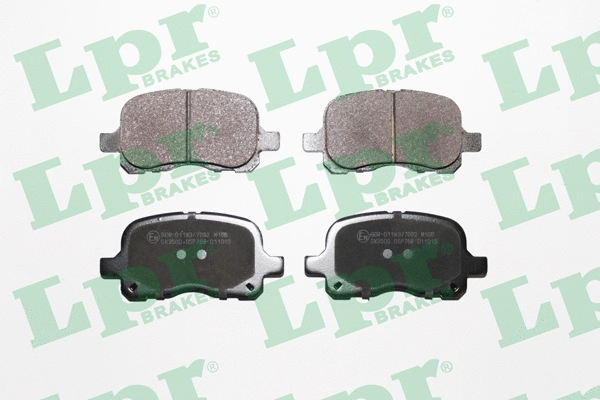 Brake Pad Set, disc brake (05P768)