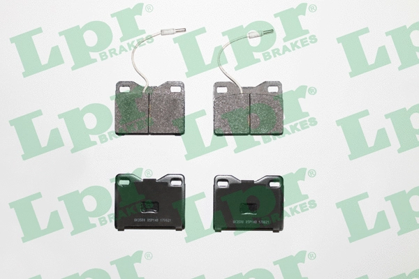 Brake Pad Set, disc brake (05P148)