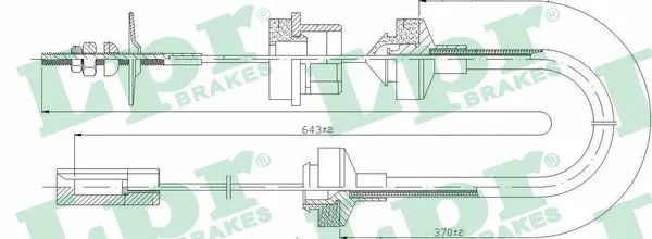 Cable Pull, clutch control (C0032C)