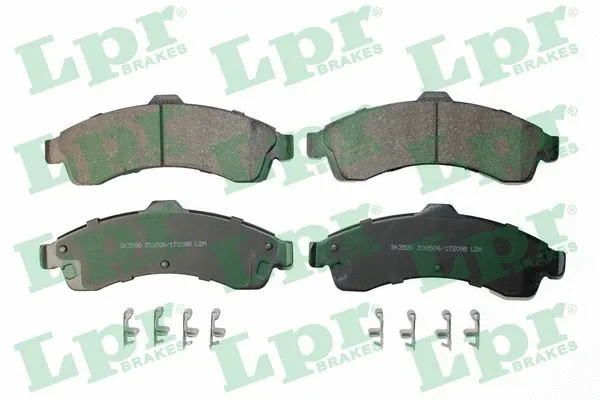 Brake Pad Set, disc brake (05P2098)