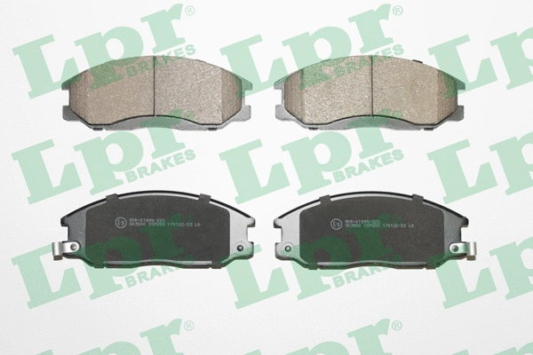 Brake Pad Set, disc brake (05P858)