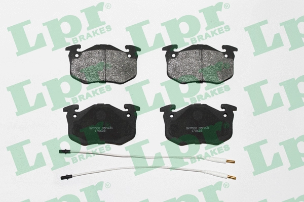 Brake Pad Set, disc brake (05P231)