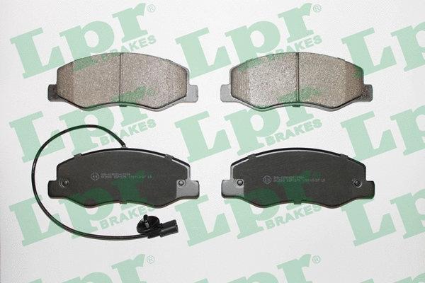 Brake Pad Set, disc brake (05P1570)