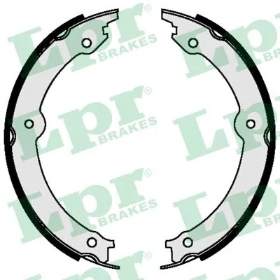 Brake Shoe Set, parking brake (09620)