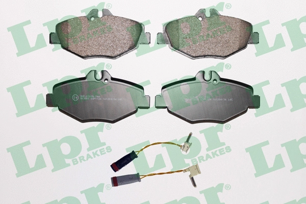 Brake Pad Set, disc brake (05P1124A)