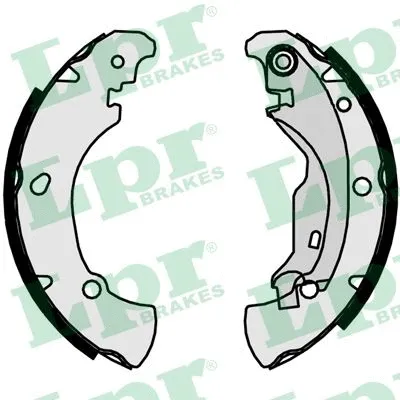 Brake Shoe Set (07160)