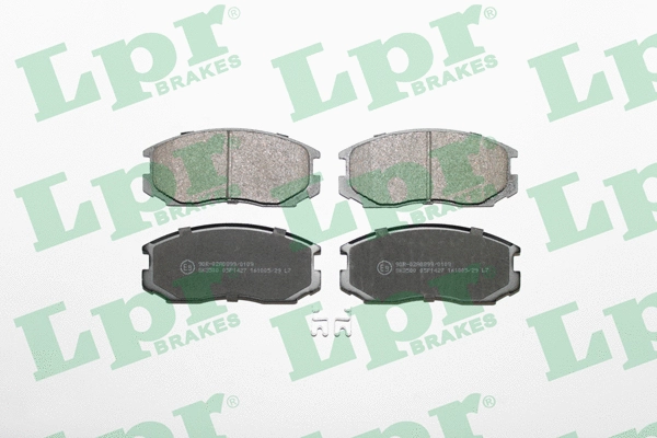 Brake Pad Set, disc brake (05P1427)