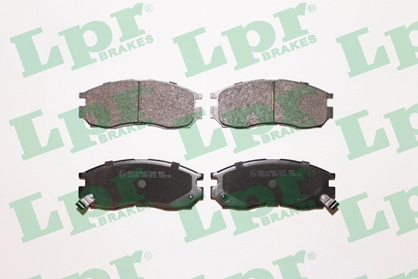 Brake Pad Set, disc brake (05P1012)