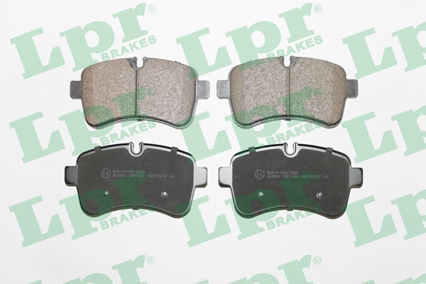 Brake Pad Set, disc brake (05P1296)