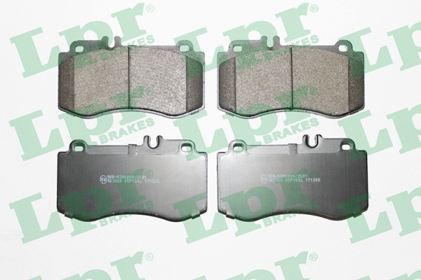 Brake Pad Set, disc brake (05P1592)