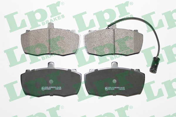 Brake Pad Set, disc brake (05P1830)